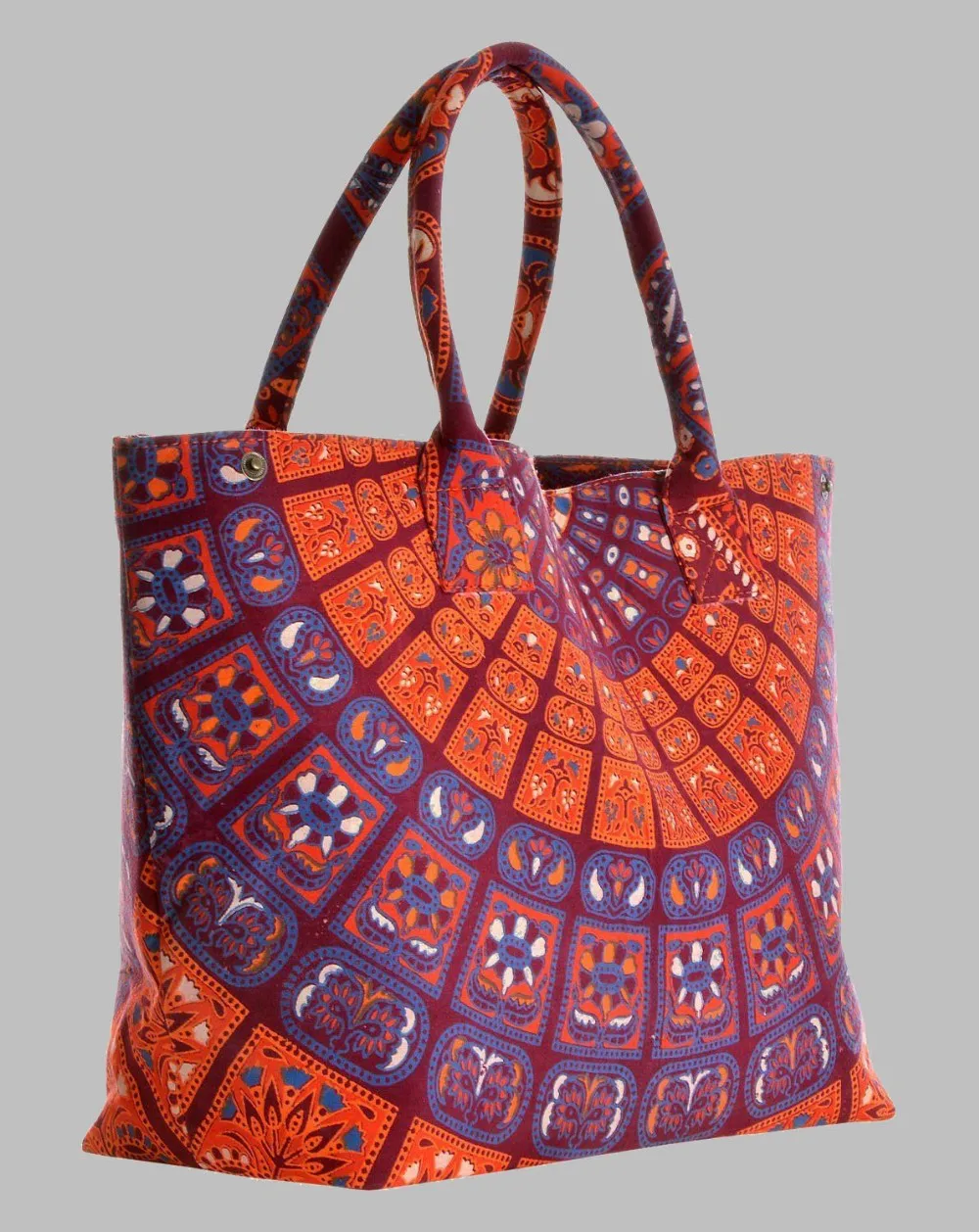 Mandala Cotton Tote Bag Indian Hippie Tapestry Shoulder Bag Ladies Designer Shopper Bag ...