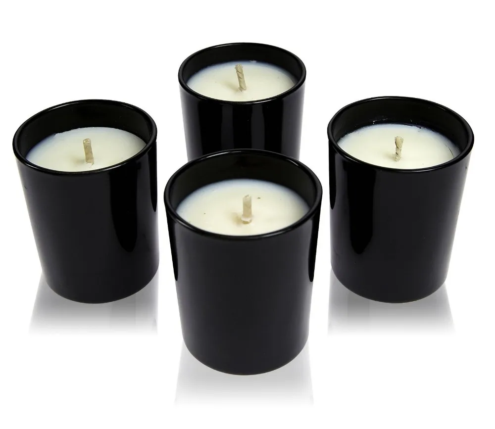 Luxury Black Scented Soy Candles Supplies For Christmas Day Gift Buy