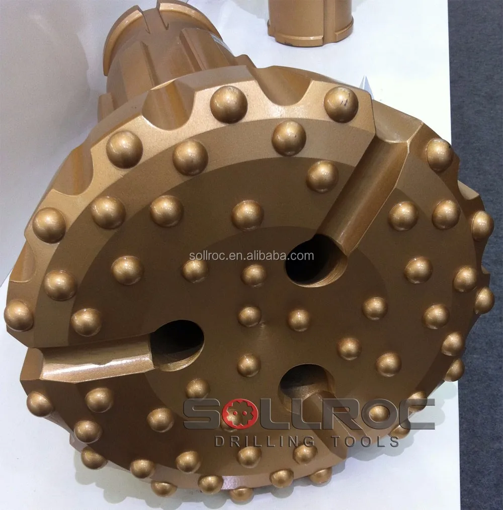SOLLROC 200mm to 350mm DTH Drill Bits for Borehole Drilling with Heat Treatment