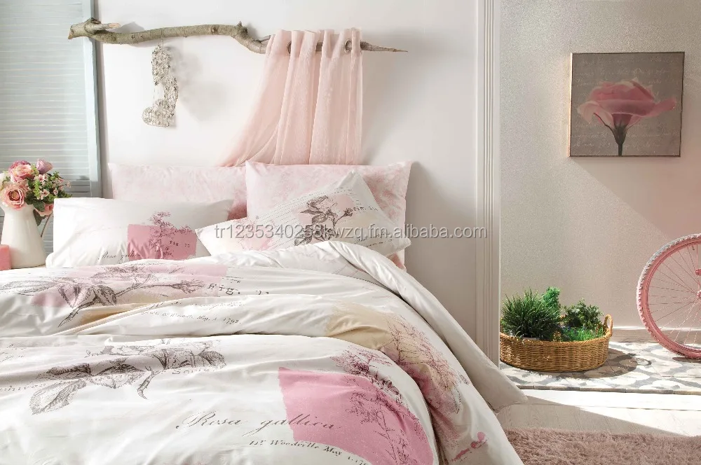 Tac Rosa Bella Bedding Set 100 Cotton Doona Quilt Duvet Cover