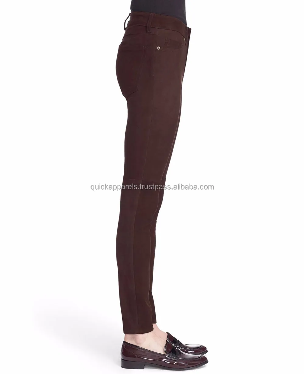 Crazy Womens High Waist Skinny Fit Faux Leather Biker Pants Slim Trousers