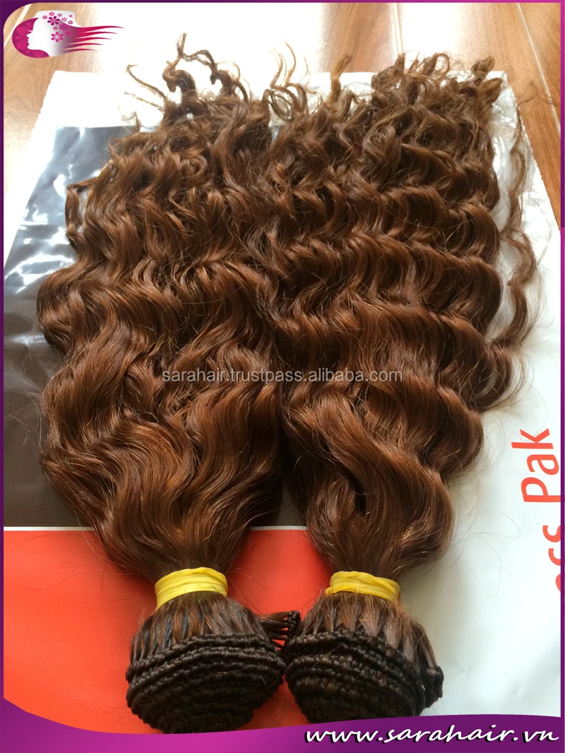 Hand Tied Weft Hair Extensions High Quality No Short Hair Inside