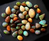 AA Quality Natural Yellow & Brown Ethiopian Opal Multi Shape 8-10 Carat Range Cabochon With Play Of Fire Loose Gemstone