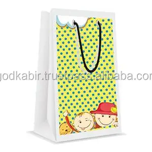 Premium Gift Paper Carry Bags Best Kids Choice Latest And Decent Print Collection 3kids For Use In Base