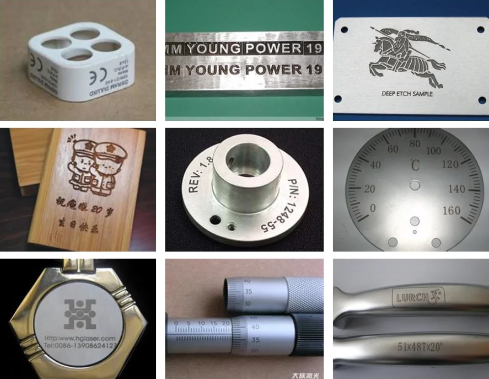 hot style Protable mini fiber 20w 30w 50w/laser marking machine for metal