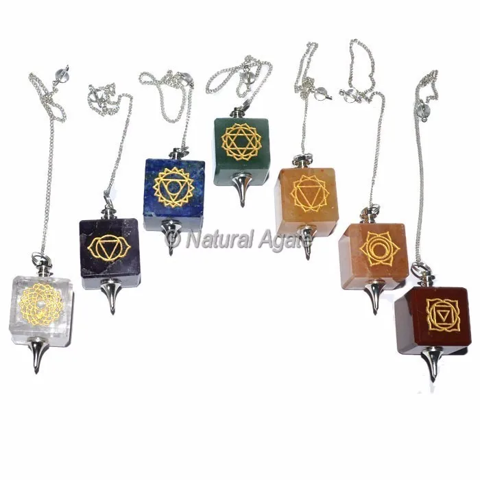 Top Seller Amethyst Pendulums With Chakra Point Buy Gemstone