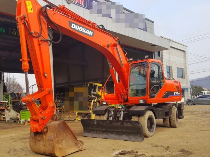 2003y Deawoo Wheel Excavator S210w For Sale From Korea Buy Wheel