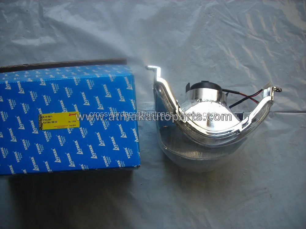 bajaj platina headlight cover