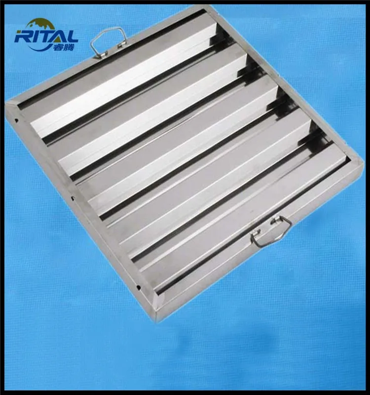 Cooking Fume Extractor Kitchen Grease Baffle Filter For Sale Buy