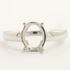 7x9mm Oval 925 Sterling silver Ring Any Size Semi Mount Anniversary LOVE GIFT