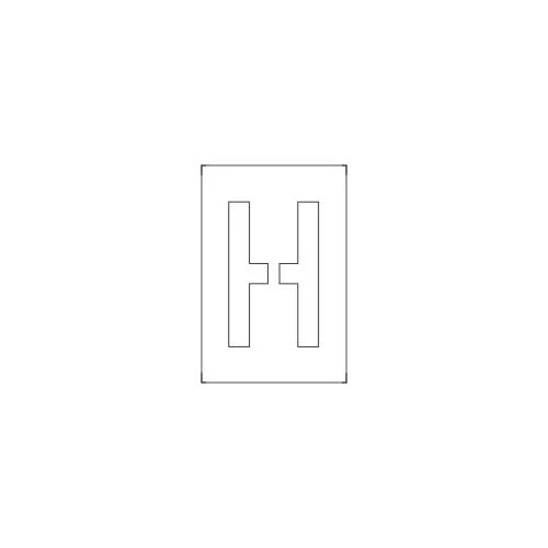 letter a stencil