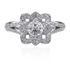 Solitaire 0.50 Ct Real Natural Round Cut Diamond Wedding Ring 10k White Gold @ Best Offer Price and Shipping Worldwide