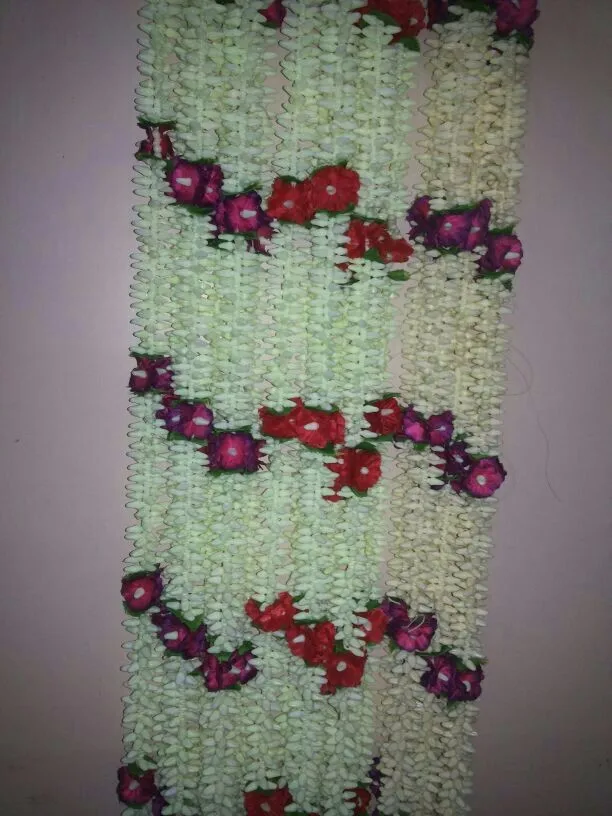 Indian Wedding Jasmin Flower Garland Buy Decorative Artificial Flower