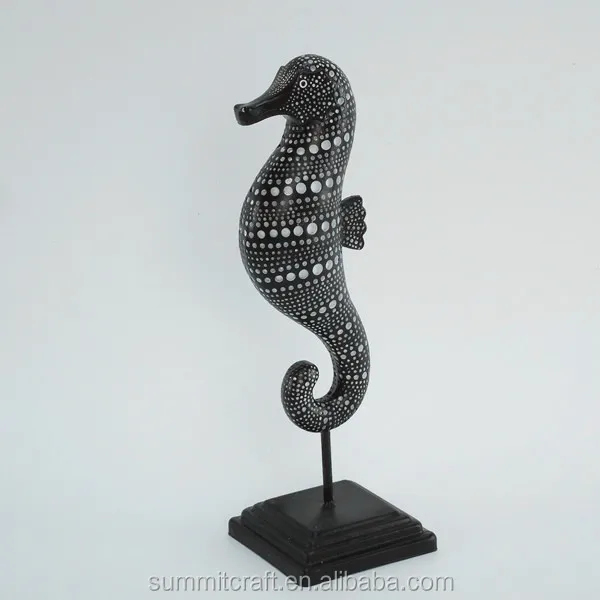 resin seahorse figurine