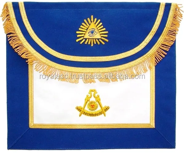 Masonic Regalia Blazer Badge Embroidery Masonic Emblem Hand Made Gold ...