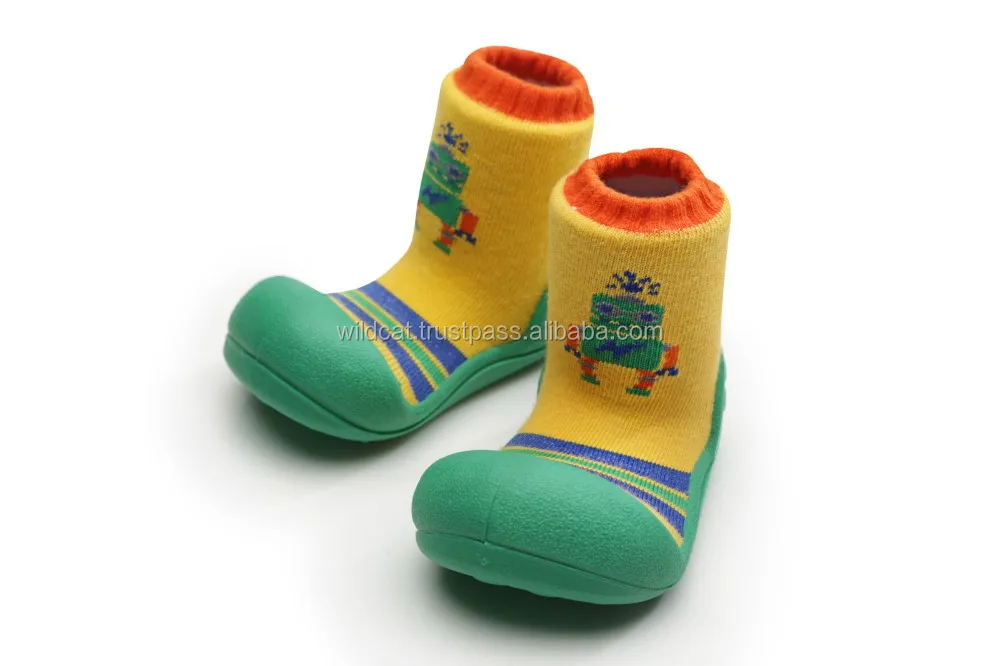 green toddler socks