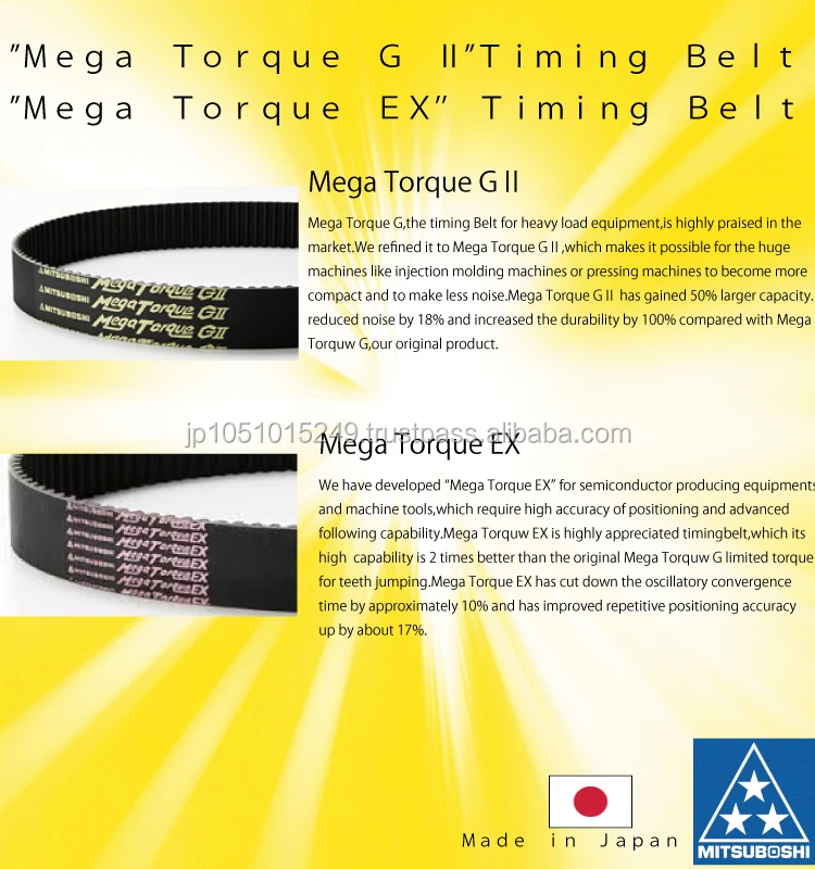 Reliable B Belt Size Chart Timing Belt For Industrial  Applications,Mitsuboshi,Manuli,Nok,Bando,Kuraray,Yokohama Rubber Also Ava -  Buy B Belt Size ...