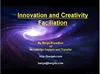 Two hours of Innovation and Creativity Facilitation online, via Skype