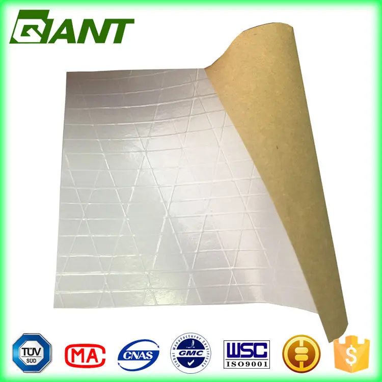 White Polypropylene Scrim Kraft Facing Heat Resistant Foil Insulation White Polypropylene Scrim Kraft Facing Heat Resistant Foil Insulation