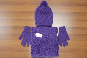 womens hat scarf and glove set