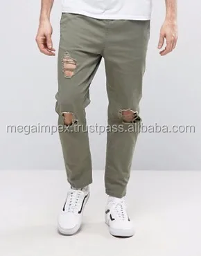 distressed sweatpants mens