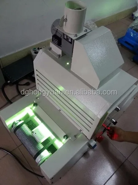 GW-UV200B automatic gift packing box UV tunnel curing machine