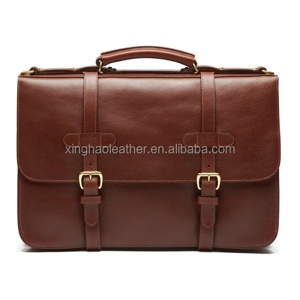 17 inch leather briefcase