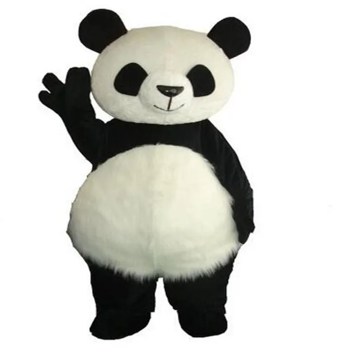 Adult Mascot Costume Life Size Cute Panda Plush Toy - Buy Mascot ...