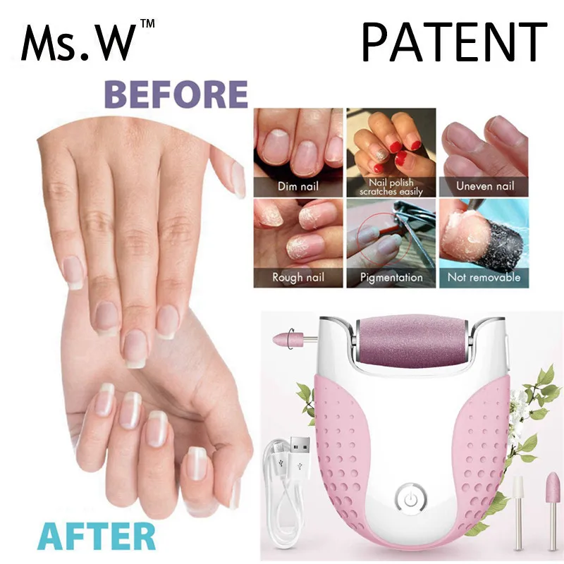 Cordless Callus Remover Tool Electric Waterproof Ip65 Soft Fast Remove