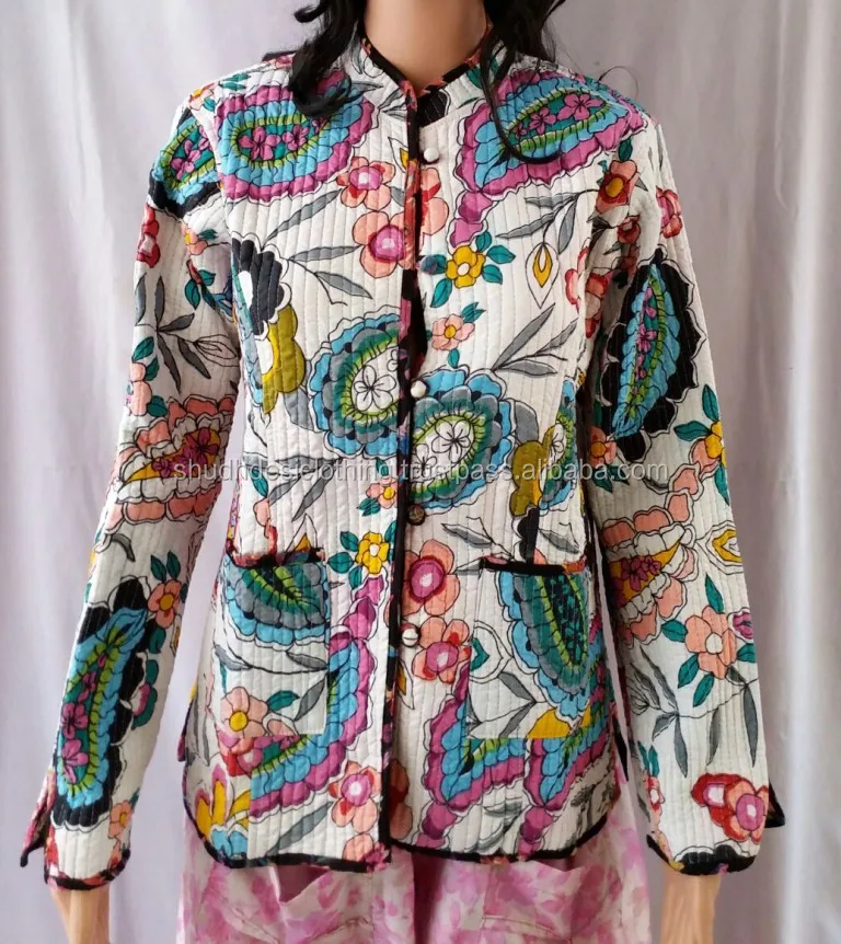 indian kantha jackets