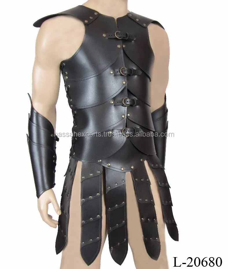 Details about   Halloween Muscle Armour Jacket Medieval Cuirass Leather Jacket Halloween Jacket 