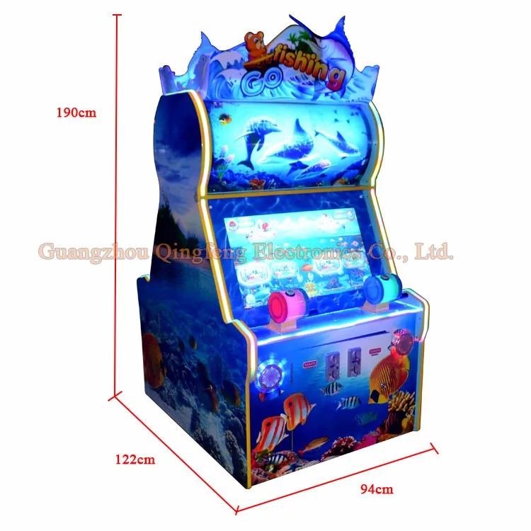 high quality 4 players Go Fishing console arcade video hunt fish game machine for kids