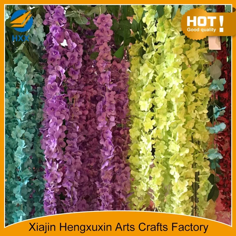 High Quality Artificial Wisteria Flower For Wedding Bouquets Wholesale