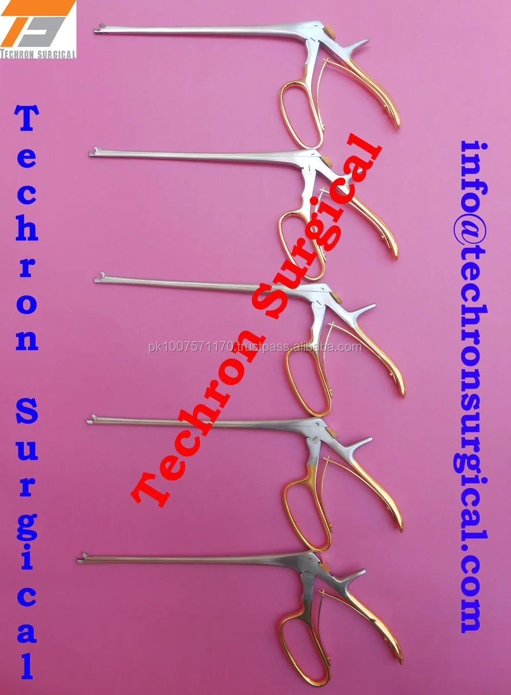 Tischler Cervical Punch Biopsy Forceps Stainless Steel 22cm Shaft 3x7mm