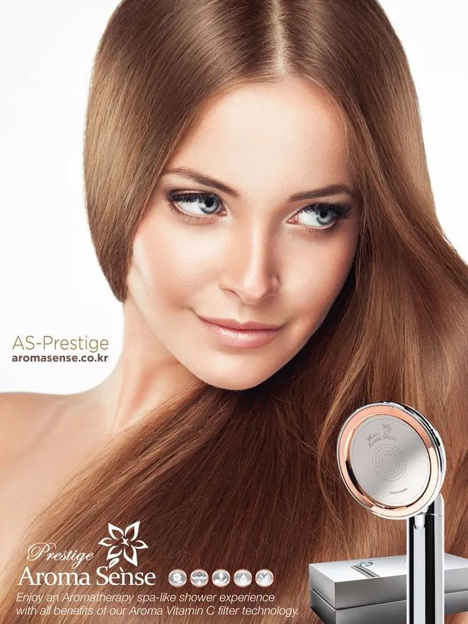 As9000rb (aroma Sense 9000 Shower Head Matt Black Shower Head) Made In