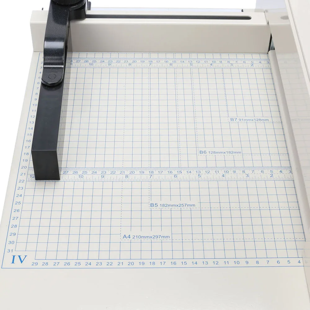 New Heavy Duty Guillotine Paper Cutter 12" Commercial Metal Base A4