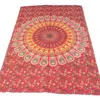 Indian Twin Size Cotton Mandala Tapestry Beach Throw Ethnic Decor Bed Sheet