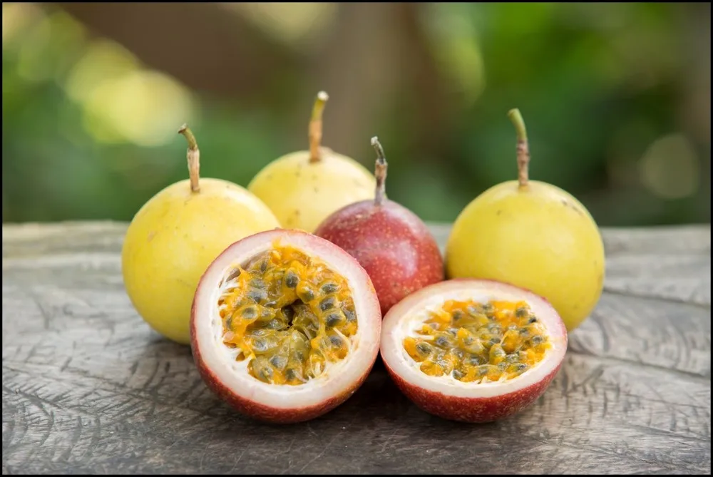 fresh passion fruit