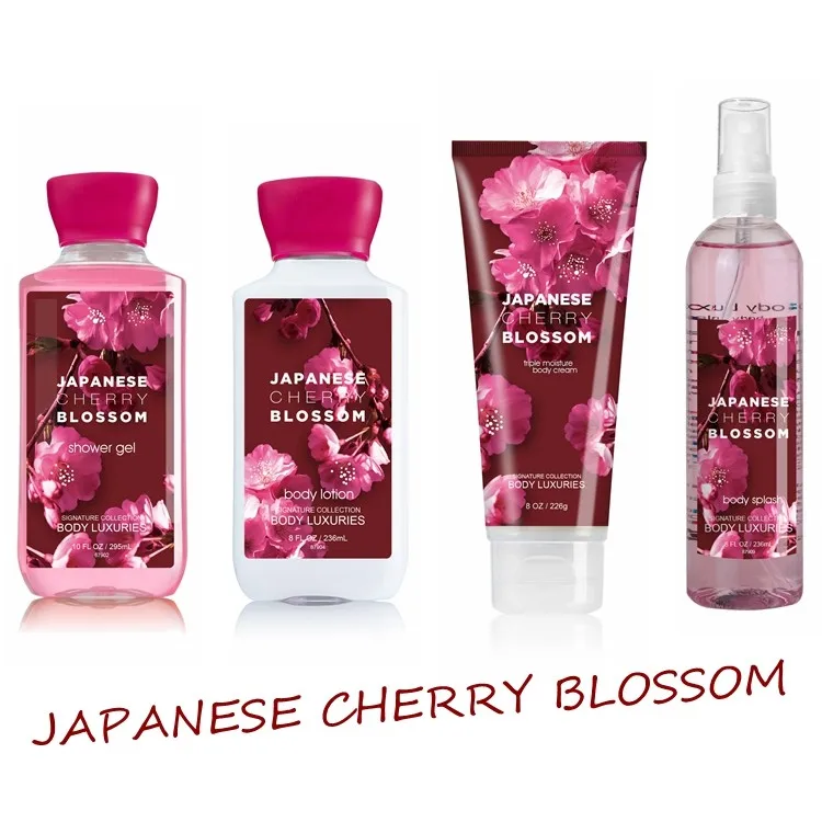 Japanese Cherry Blossom Fragrance Body Wash Bottle Shower Gel Buy