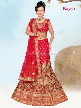 lehenga saree bridal