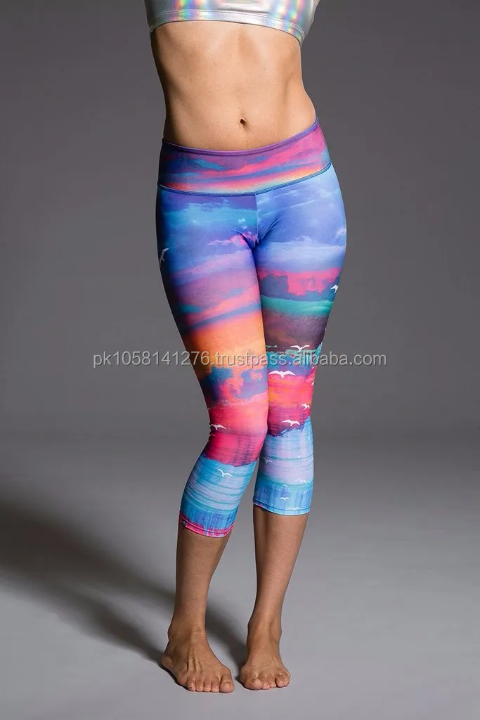 Poftik high waist shiny black workout legging glossy legging for gym, yoga & running