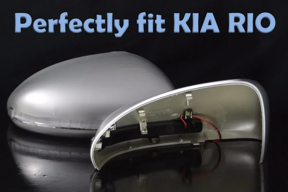Innovative Product For Kia Rio 2012 Led Car Side View Mirror Cover