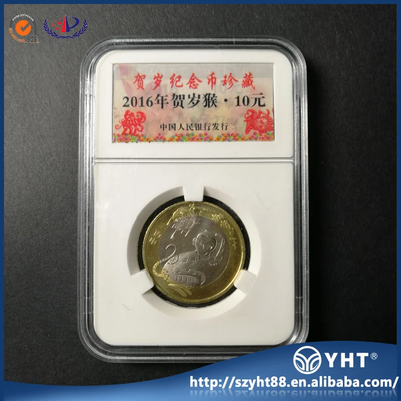 acrylic coin display holder slabs