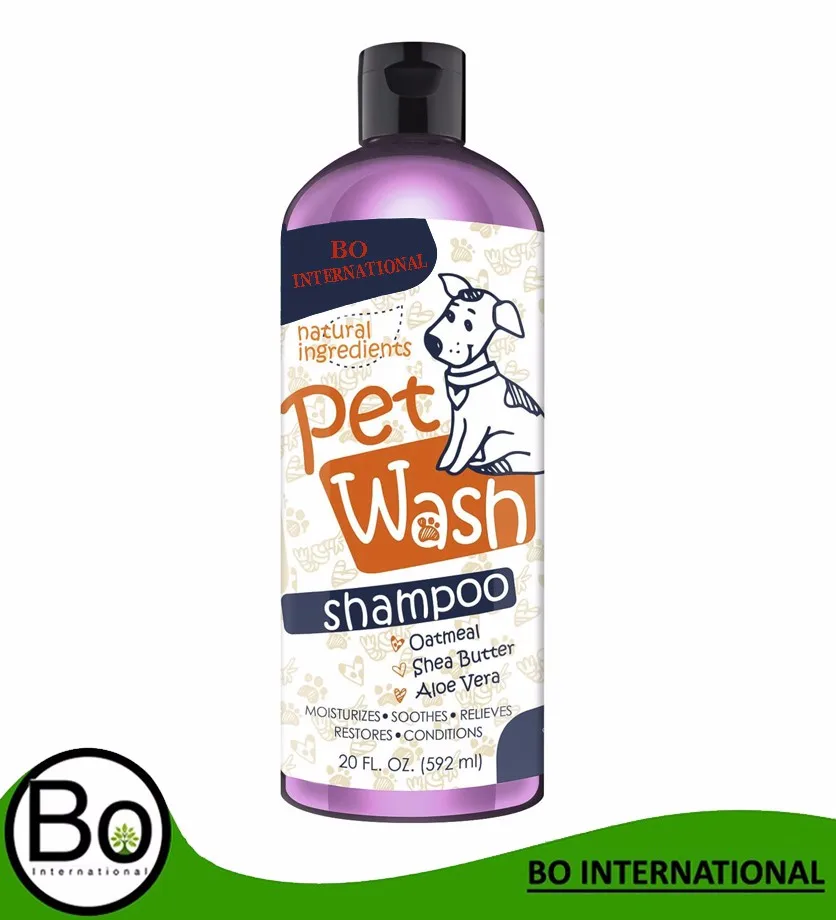 shampoo de avena y aloe vera para perros