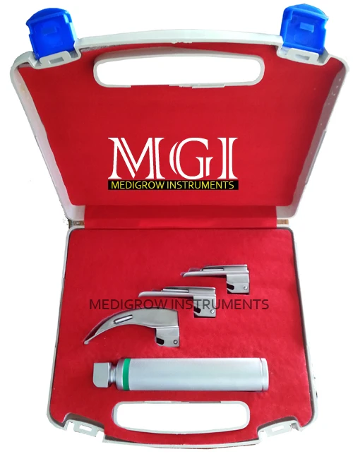 Miller Laryngoscope And Mcintosh Laryngoscope Set Buy Laryngoscope