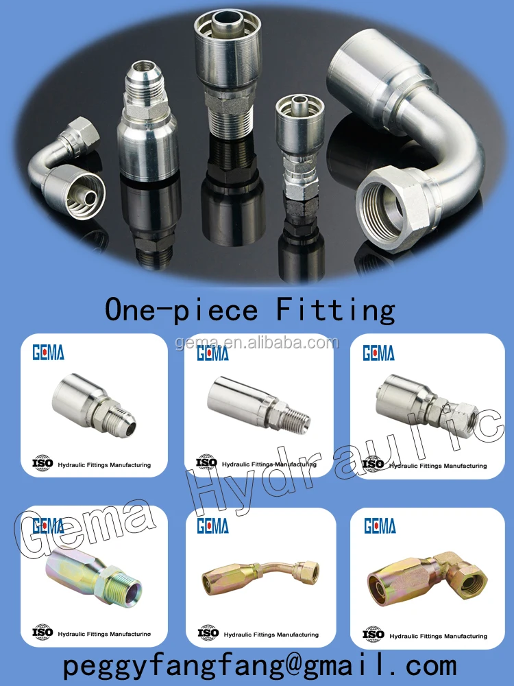 45 Degree Elbow Female Metric Hydraulic Fitting Hose Fitting Pipe