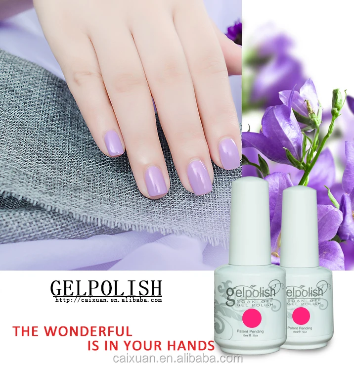 Private Label Manufacturers Gel Nail Kit With Led Lamp Myrna Nail Gel