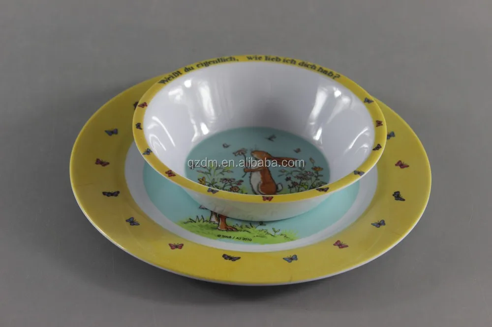 Outdoor Melamine Dinner Set/Picnic Dinner Set For Kid