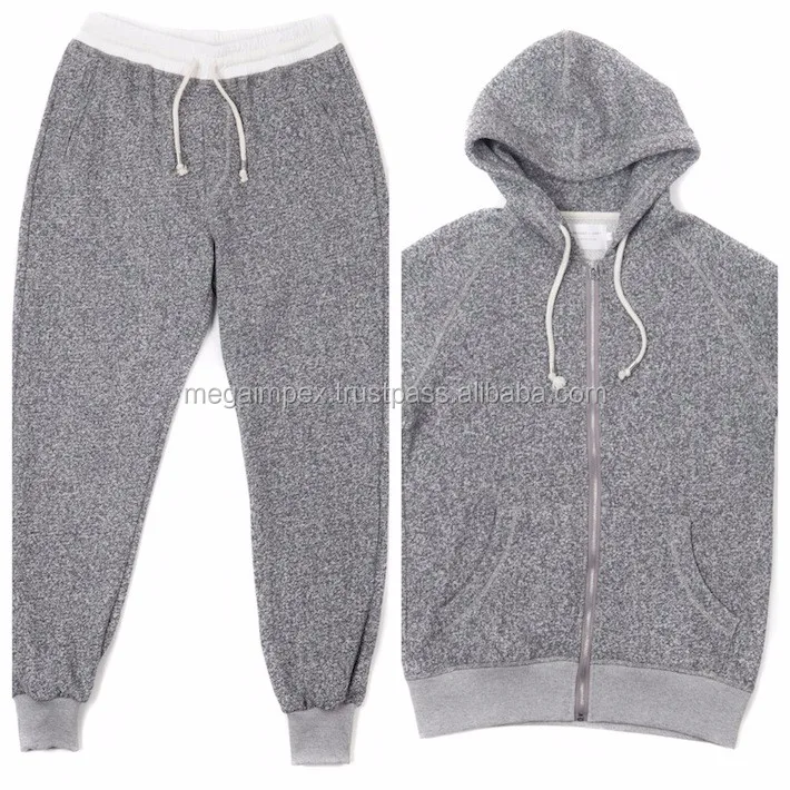 Sweat Suit Side Panel Design Plain Sweat Suit Top Quality Cheap Price