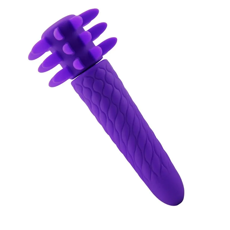 Flap Purple Female Urethral Clitoris Sex Toy Oval Vibrat